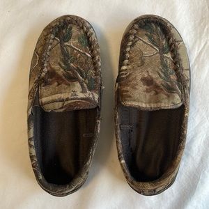 Camo Slip On Canvas Sneakers